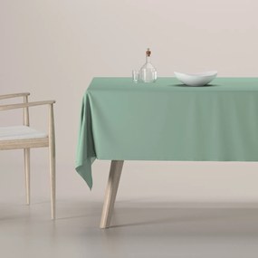 Dekoria Rechthoekig tafelkleed, eucalyptus groen, 130 x 130 cm