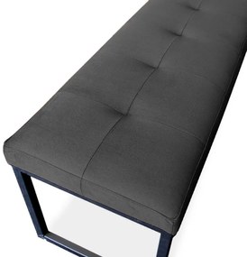 Eetkamerbank - Atlanta - stof Element antraciet 01 - 160 cm