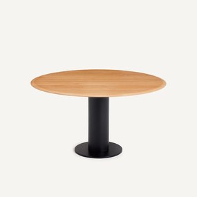 Rond eiken tafelblad, diameter 137 cm, ROUNDO