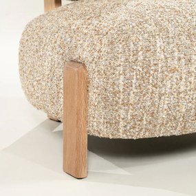 Boucle Stoel Beige Naturel
