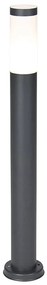Smart buitenlamp paal antraciet 80 cm incl. Wifi P45 - Rox