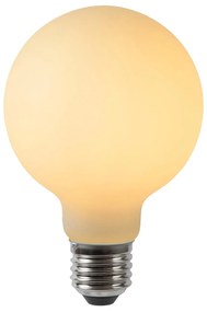 Lucide Bulb dimbare LED lamp 2700K E27 5W 8cm opaal