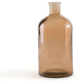 Vaas in glas H28 cm, Botelia