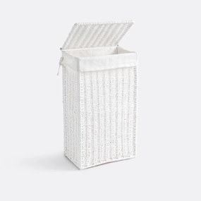 Linnenmand in gevlochten papier, Papeli