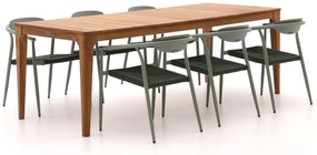 + 10% kassakorting | Diningset Manifesto | 6 personen teakhout | Tuinset stapelbaar | 7-delig | Kees Smit Tuinmeubelen