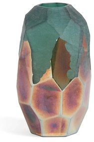 Vaas in glas H27,5 cm Opale