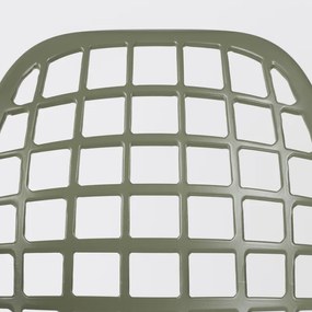 Zuiver Albert Kuip Garden Aluminium Tuinstoel Groen