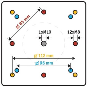 Platinum Voyager zweefparasol T1 2.5x2.5 m. - Taupe met ingraafvoet en hoes