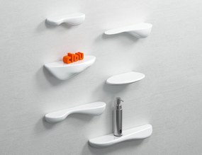 Clou Cliff planchet keramiek 26cm wit glans