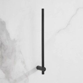 Saniclear Academy dubbele reserve rolhouder zwart mat