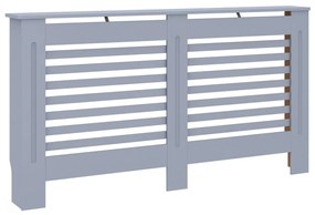 vidaXL Radiatorombouw 152x19x81 cm MDF antraciet