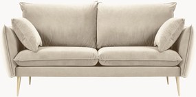 Fluwelen bank Elio (2-zits), B 158 cm