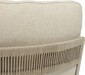 Stoel en Bank Loungeset 5 personen Rope Zand/Beige  Coco Almara