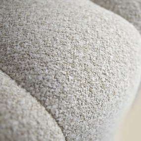Bankje 160 Cm Naturel Stof