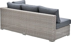 Garden Impressions Tennessee loungebank arm links vintage willow - texfiber
