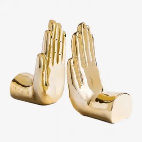 Ranjit Keramische Boekensteun Goud - Sklum