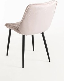 Set 4 Miska Fluwelen Stoelen