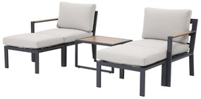 Garden Impressions Cinto balkon loungeset 5-delig - donker grijs
