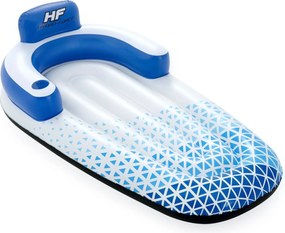 Bestway Hydro Force Indigo Wave Lounge - 191 x 107 cm - Drijvend Ligbed met Bekerhouder
