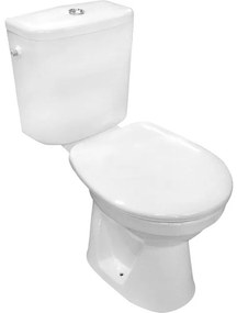 Nemo Go Herat PACK staand toilet onder uitgang 23 cm met WCzitting reservoir met Geberit spoelmechanisme wit porselein 9770N003-7204