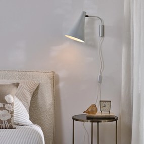 Scharnierende metalen wandlamp, Jameson