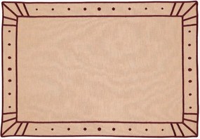 Placemats Belle Nuit met randborduurwerk