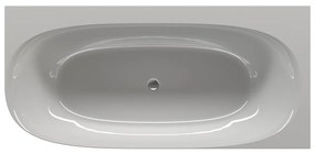 Sanigoods Masala hoekbad links 170x80cm wit glans