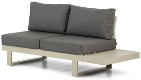 Hoek loungeset 5 personen Aluminium Taupe  Lifestyle Garden Furniture Lorenzo