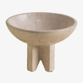 Decoratieve Kom In Cement Maryse Ø24 Cm - Sklum