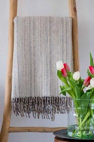 Klippan - Plaid Lamswol Bjork - Beige