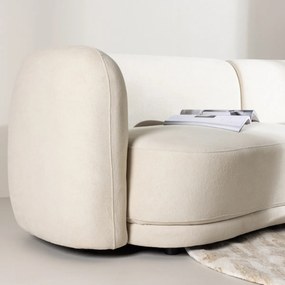 Driezitsbank Boucle White