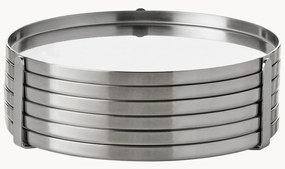 Onderzetters Arne Jacobsen met standaard, 6-delig