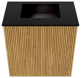 Mondiaz Joya 40cm toiletmeubel oak met wastafel faye midden zonder kraangat urban