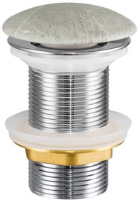 Comad afvoerplug met clicksysteem lichtgrijs