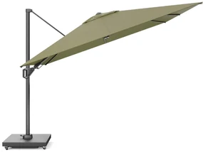 Platinum Challenger zweefparasol 3x3m T2 premium (excl.voet) lush green