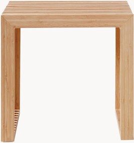 Handgemaakte bamboe kruk Leia