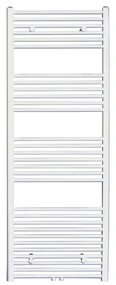 Sanicare design handdoekradiator 60x160cm midden aansluiting wit