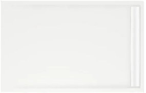Xenz Easy Tray douchevloer - 140x90x5cm - acryl - zonder gootcover - wit 6947-01