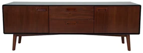 Dutchbone Juju Vintage Tv-meubel Donker Hout - 150x39.8x53cm.