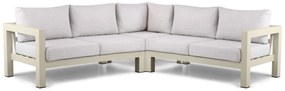 Hoek loungeset 5 personen Aluminium Taupe Lifestyle Garden Furniture Luca