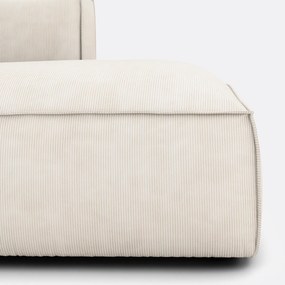 Corduroy hoekbank links Seven