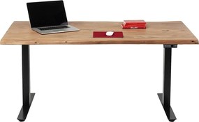 Boomstam Bureau Elektrisch Verstelbaar 140 X 80 Cm