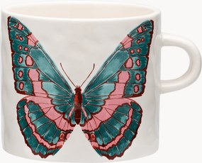 Handgemaakte XL beker Butterfly Manor
