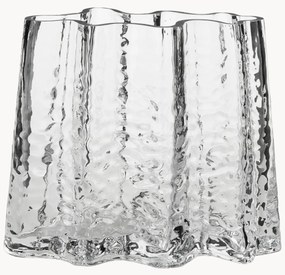Mondgeblazen glazen vaas Gry met gestructureerde oppervlak, H 19 cm