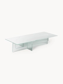 Grote glazen salontafel Anouk, B 160 cm