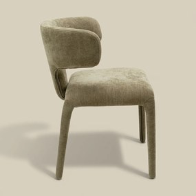 Kare Design Tobi Eetkamerstoel Stof Groen
