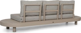 Stoel en Bank Loungeset 5 personen Aluminium Zand/Beige  Lifestyle Garden Furniture Organio/Mira