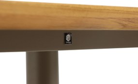 Hoek loungeset 6 personen Rope Taupe  Santika Furniture Santika