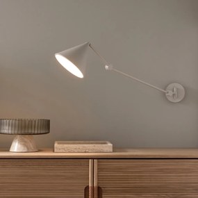Scharnierende wandlamp, Moke