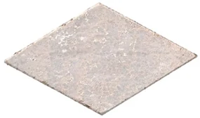 Terre d'Azur Rombo vloertegel 10x17cm creme